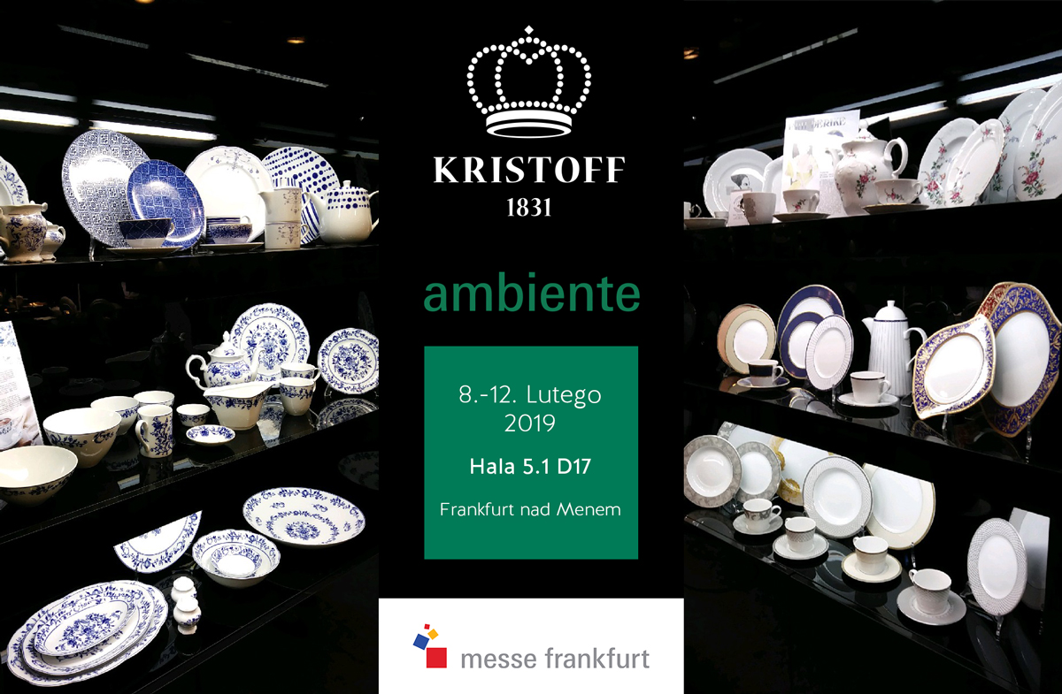 Porcelana Krzysztof na targach Ambiente - Frankfurt nad Menem